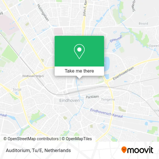 Auditorium, Tu/E map
