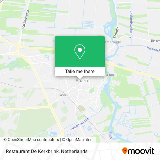 Restaurant De Kerkbrink map