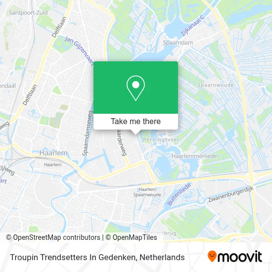 Troupin Trendsetters In Gedenken map