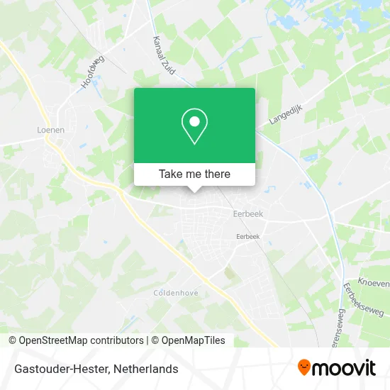 Gastouder-Hester map