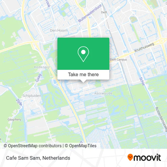 Cafe Sam Sam Karte