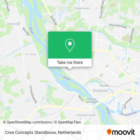 Crea Concepts Standbouw map