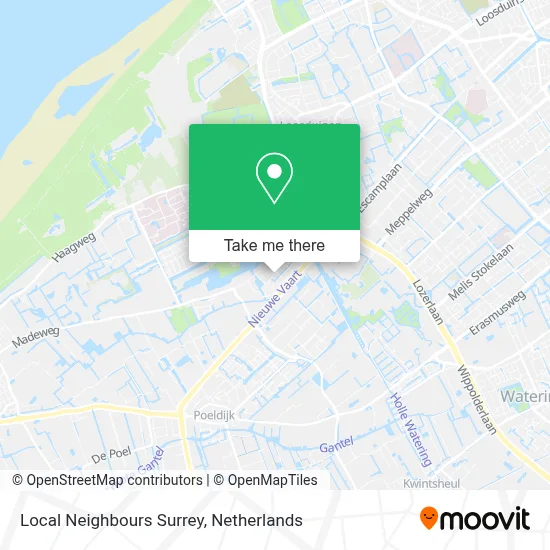 Local Neighbours Surrey map
