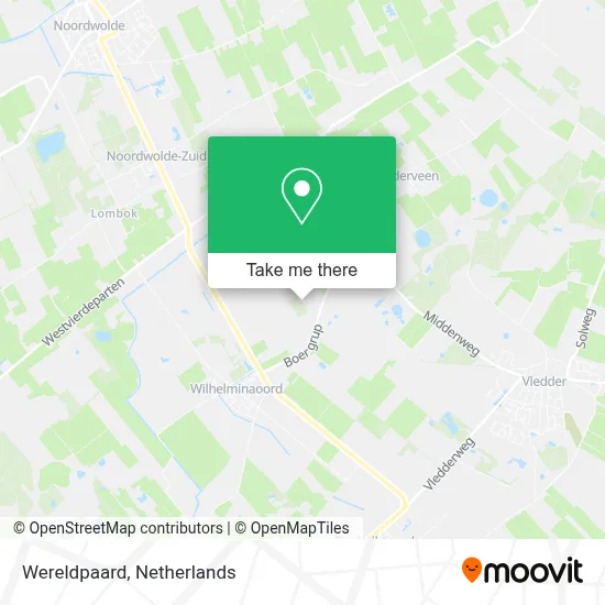 Wereldpaard map