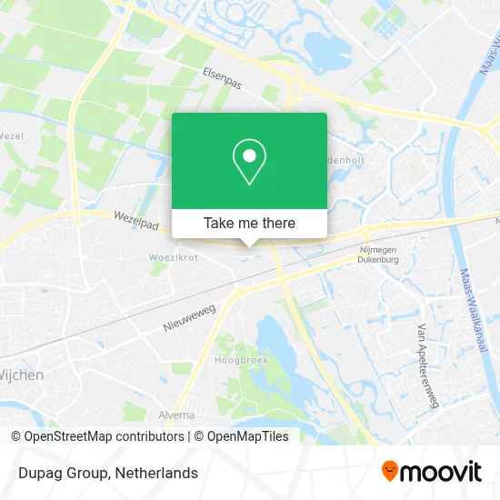 Dupag Group map
