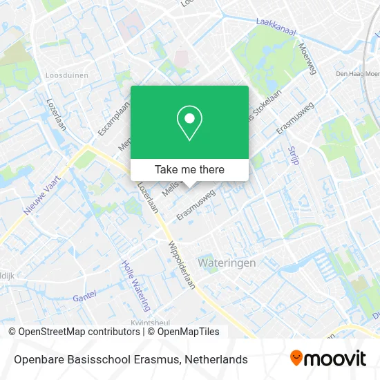 Openbare Basisschool Erasmus map