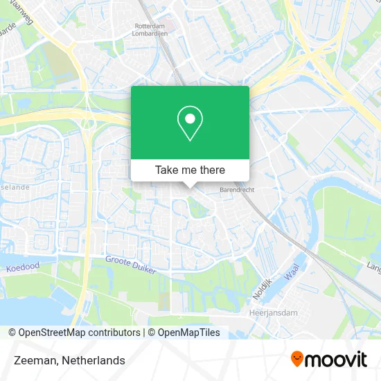 Zeeman Karte