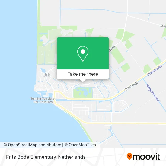 Frits Bode Elementary map