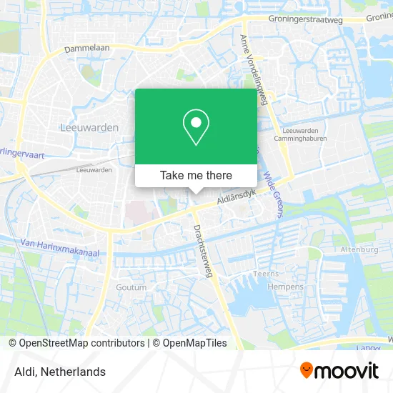 Aldi map