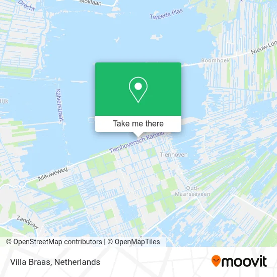Villa Braas map