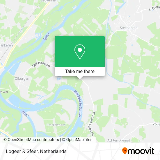 Logeer & Sfeer map