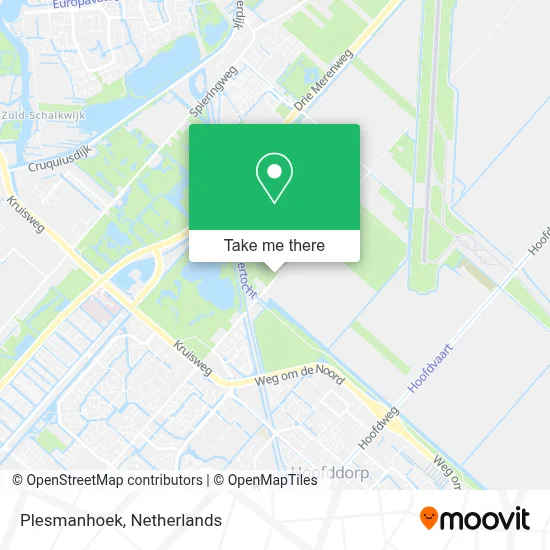 Plesmanhoek map