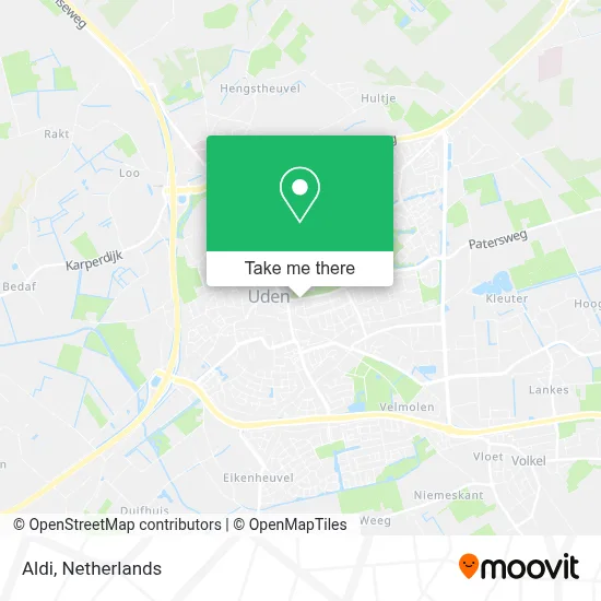 Aldi map