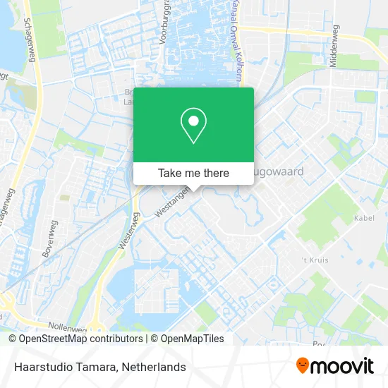 Haarstudio Tamara map