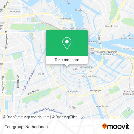 Testgroup map