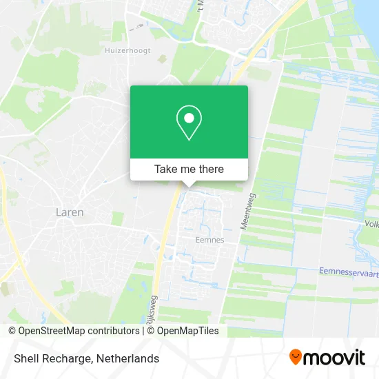 Shell Recharge map