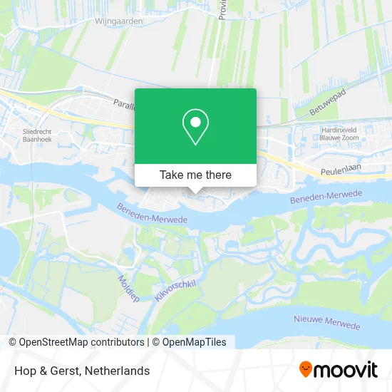 Hop & Gerst map