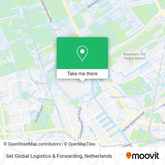 Set Global Logistics & Forwarding Karte