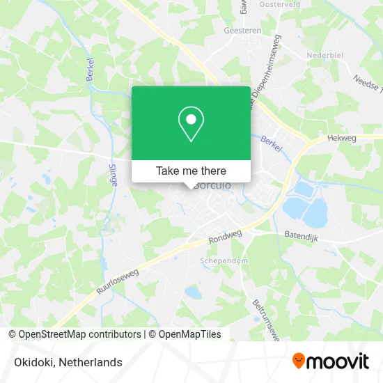 Okidoki map