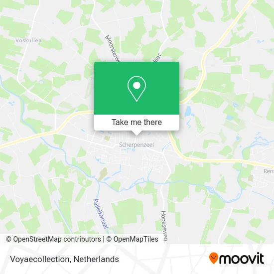 Voyaecollection map