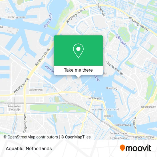 Aquablu map
