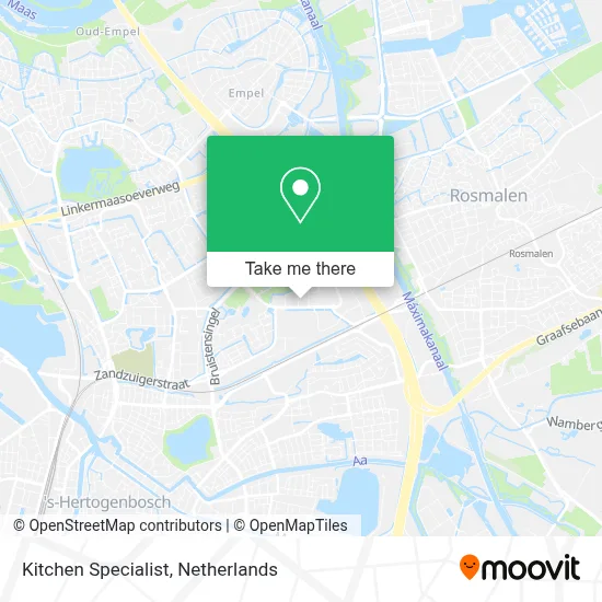 Kitchen Specialist map