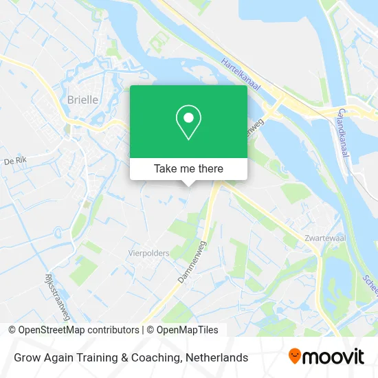 Grow Again Training & Coaching map