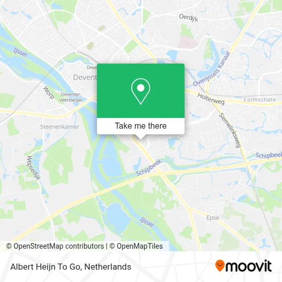 Albert Heijn To Go map