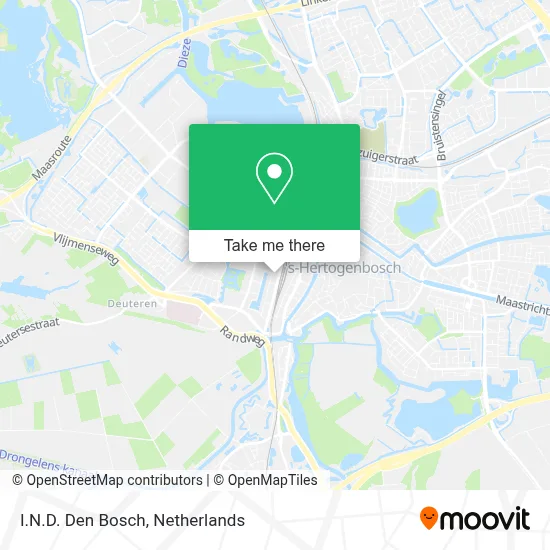 I.N.D. Den Bosch map
