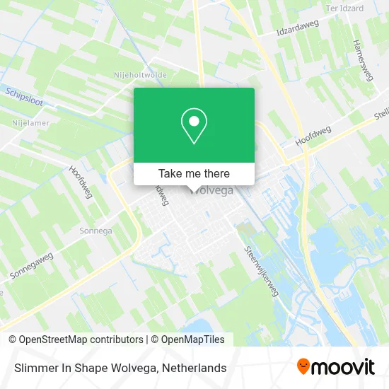 Slimmer In Shape Wolvega map