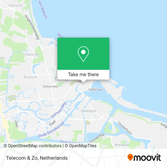 Telecom & Zo map