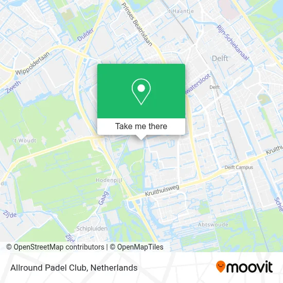 Allround Padel Club map