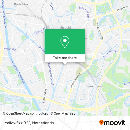 Yellowfizz B.V. map