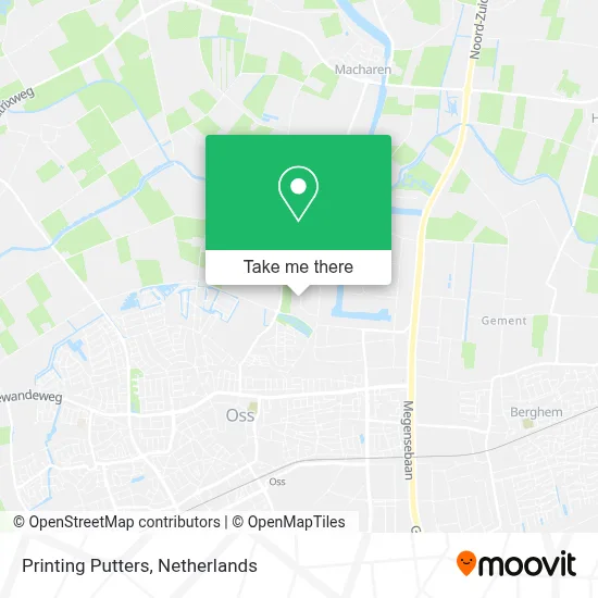 Printing Putters map
