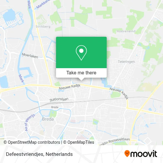 Defeestvriendjes map