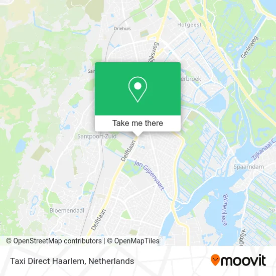 Taxi Direct Haarlem map