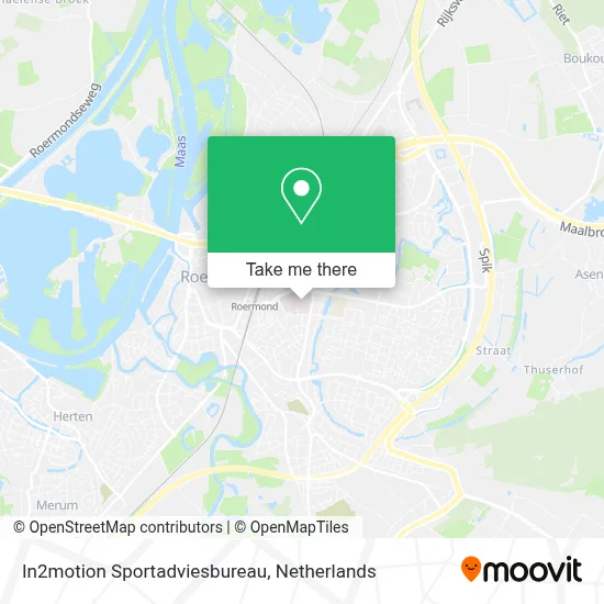 In2motion Sportadviesbureau map