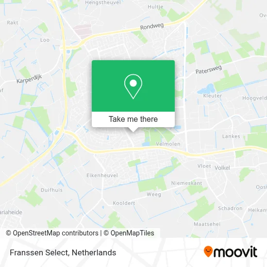 Franssen Select Karte