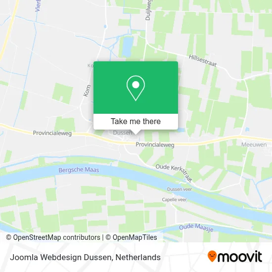 Joomla Webdesign Dussen map
