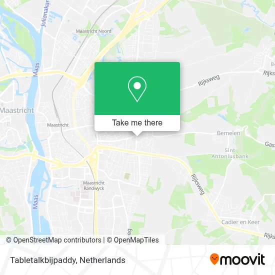 Tabletalkbijpaddy map