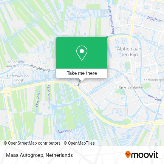 Maas Autogroep map