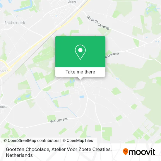 Gootzen Chocolade, Atelier Voor Zoete Creaties map