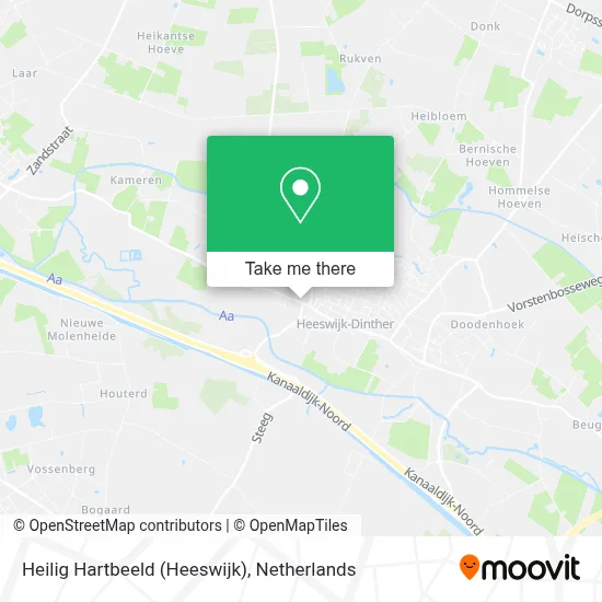 Heilig Hartbeeld (Heeswijk) map