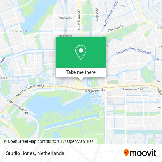 Studio Jones map