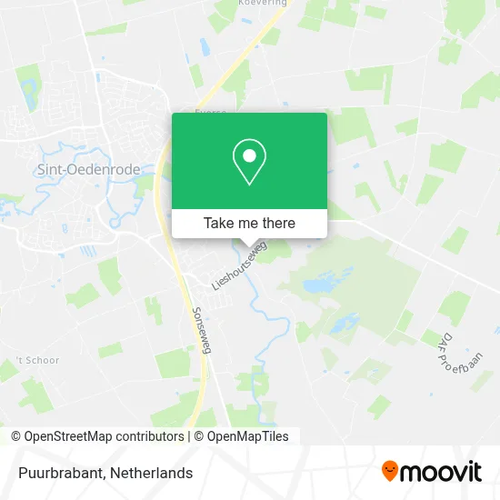 Puurbrabant map