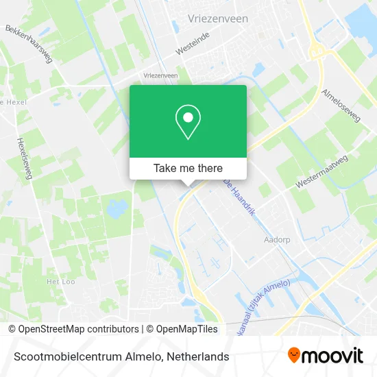 Scootmobielcentrum Almelo map