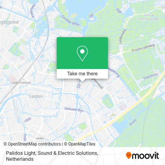 Palidos Light, Sound & Electric Solutions map