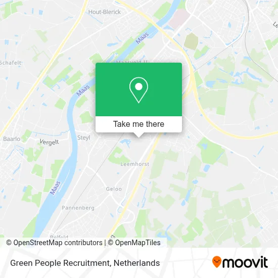 Green People Recruitment map