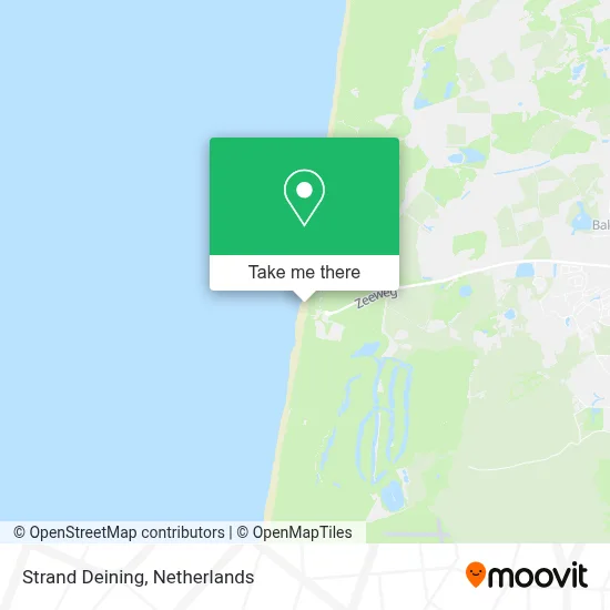 Strand Deining Karte