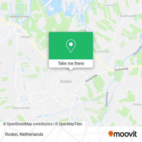 Roden Karte
